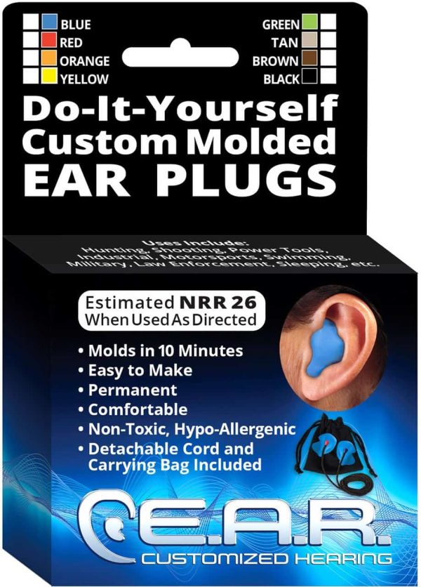 DIY Custom Molded Earplugs Box Kit