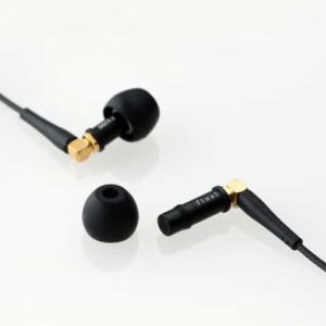 A pair of Final Audio - F4100 - Stereo Earphones on a white surface.