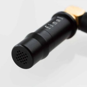 Keywords: Final Audio - F4100 - Stereo Earphones, black, gold.