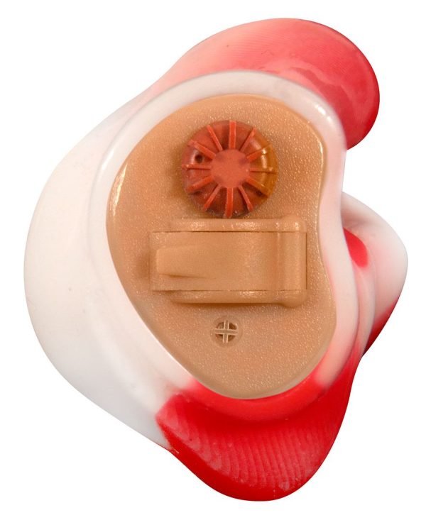 Chameleon Ear™ PRO ShotHunt™ Sleeves in red and white.