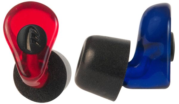A pair of E.A.R. MHS™ 360 Electronic Earplug Accessories on a white background.