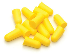 Yellow Disposable Earplugs