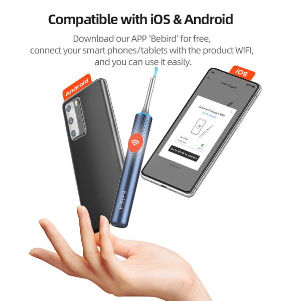 EAR/BeBird M9-S can be used with the free 'BeBird' App and is compatible with iOS & Android.