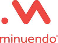 Minuendo logo in red with clear background Minuendo logo in red with clear background