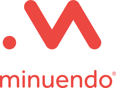 Minuendo logo in red with clear background Minuendo logo in red with clear background
